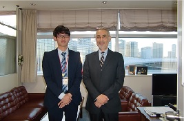 YOKE岡田理事長と山口さん